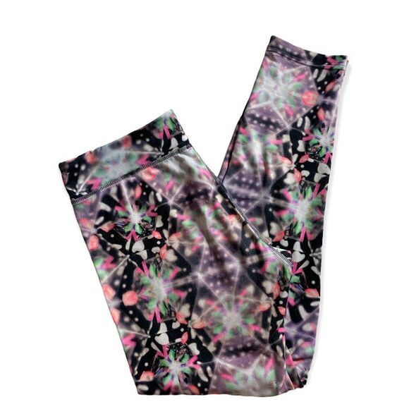 Adidas SZ M climalite abstract active leggings - Picture 1 of 3